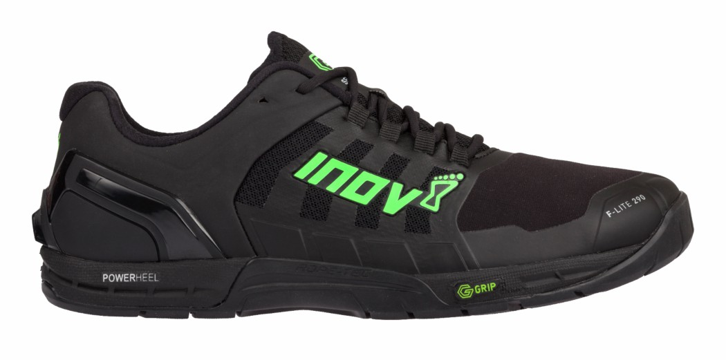 Inov-8 F-lite G 290 Mens Training Shoes Black/Green Australia (VTRKWY398)